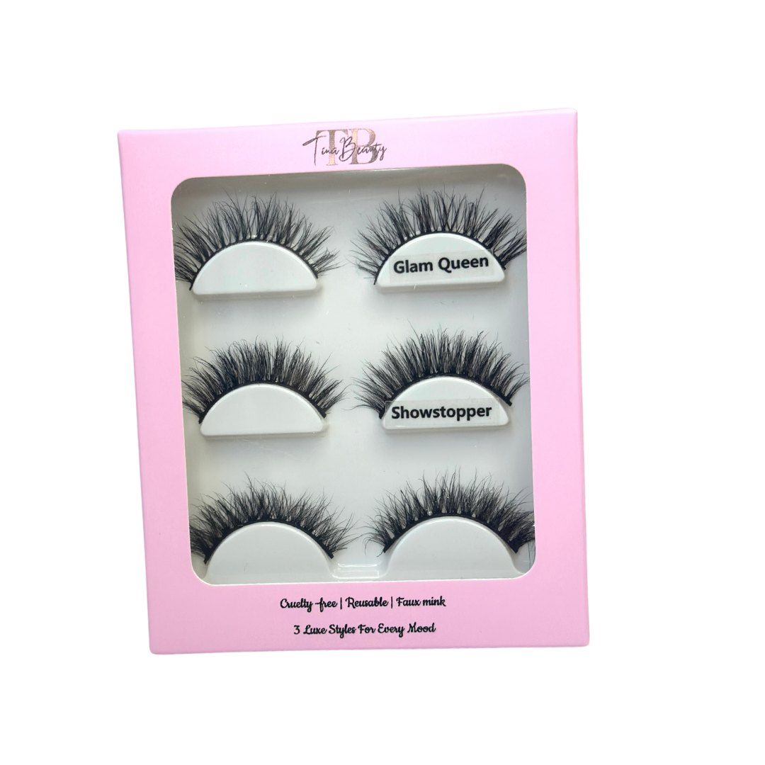 Tiwa beauty trio lashes