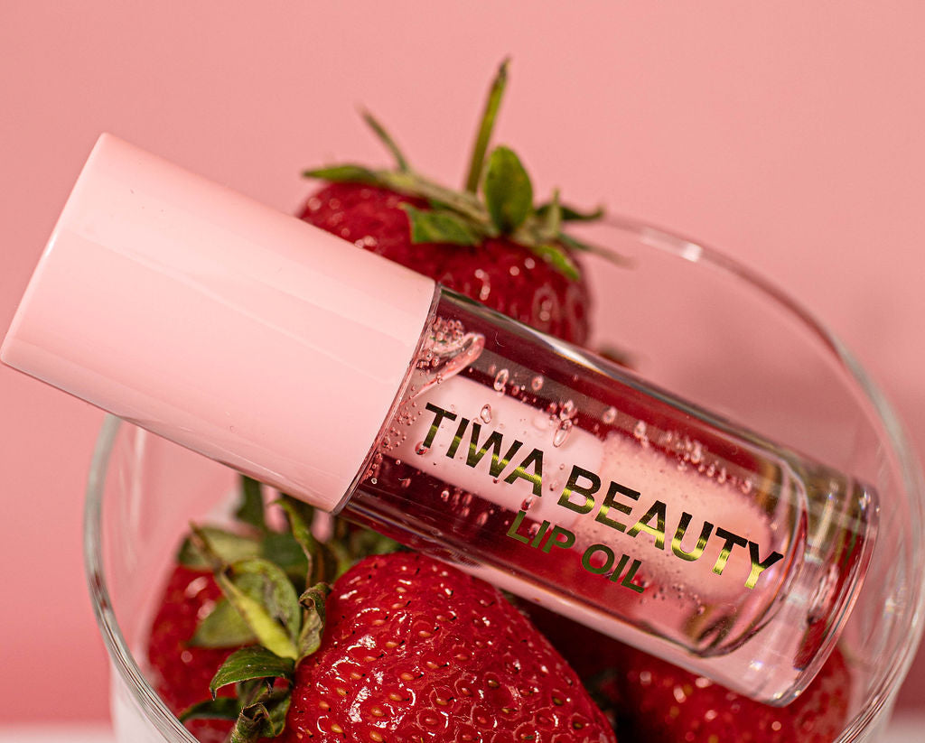 Tiwa Beauty Strawberry Lip oil