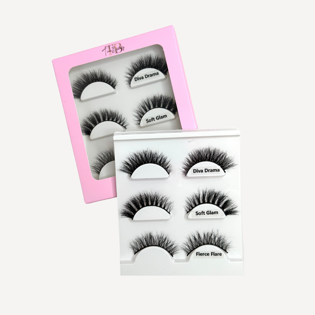 Tiwa beauty lash trio